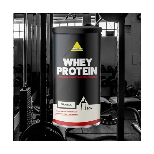 Inkospor Whey Protein 600g Vanille - Protéines - Mélange de protéines de lactosérum