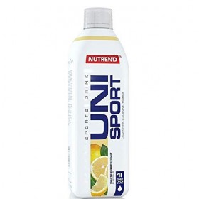 Nutrend - Unisport Lemon - 1000 ml - Boisson Sportive - Avec Minéraux Protéines whey