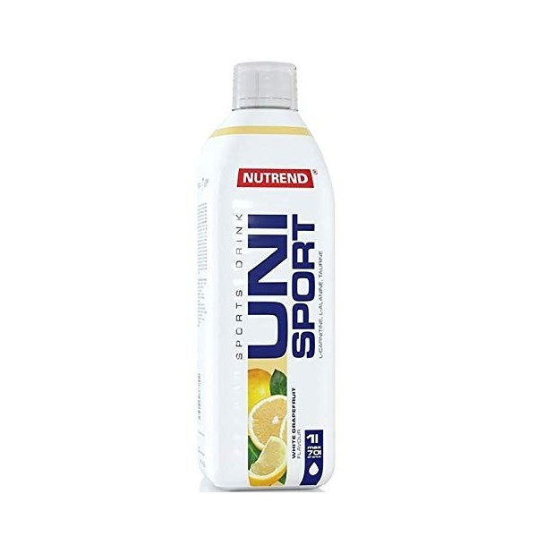 Nutrend - Unisport Lemon - 1000 ml - Boisson Sportive - Avec Minéraux Protéines whey