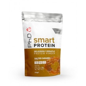 PhD Nutrition Smart Poudre de protéines 510g Caramel salé - 19g de protéines, Shake protéiné pauvre en sucre et en calories, ...