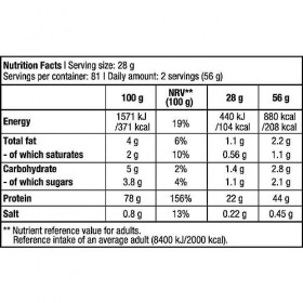 100% Pure Whey, Hazelnut - 454g Protéines whey