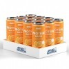 Applied Nutrition Sparkling Protein Water, Orange Burst - 12 x 330 ml.