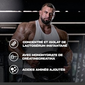 Scitec Nutrition Radical Whey - Concentré et isolat de protéines de lactosérum - Avec créatine et BCAA - Sans gluten - Sans g...