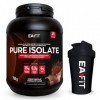 Pure Isolate chocolat 750g + shaker noir opaque EAFIT marque française