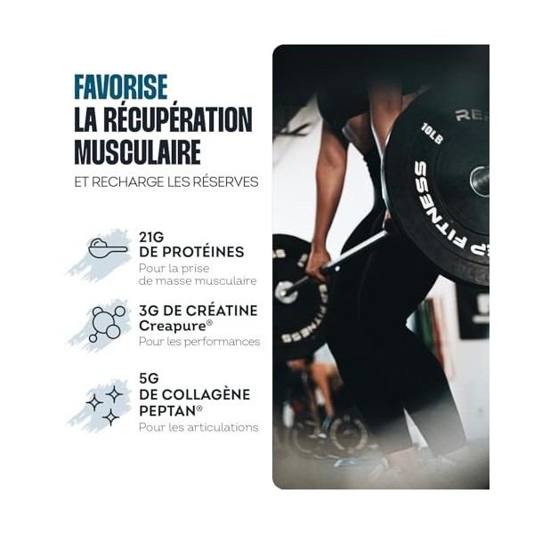 Impulse Nutrition - Whey Recovery Vanille - Complément Alimentaire tout-en-1 pour la Musculation, Récupération & les Articula