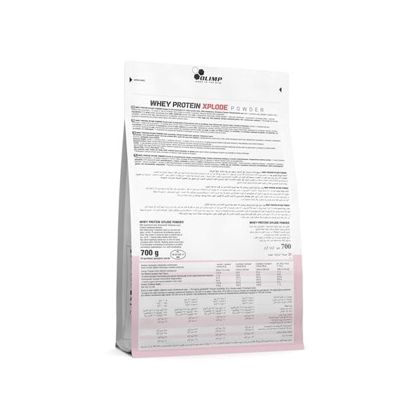 Olimp Whey Protein Xplode Powder - 700g - Fraise Protéines whey