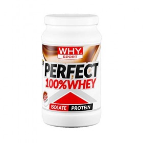 WHY SPORT PERFECT WHEY 450 g : 90 % disolat de protéines de lactosérum. Format de 450 g.
