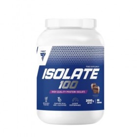 Trec Nutrition Isolate 100 700 g Jar Chocolate – Isolat de protéines de lactosérum CFM acides aminés, idéal pour le matin et ...