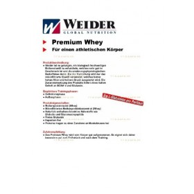 Weider Premium Whey, Strawberry Vanilla - 500g Protéines whey