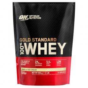 Optimum Nutrition Gold Standard 100% Whey Vanilla Ice Cream - 450g