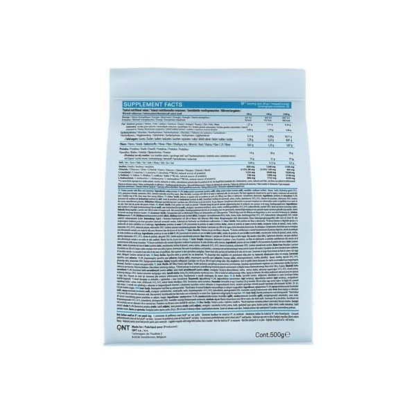 Qnt | Light Digest Whey Protein 500g | Protéines Minceur | Boisson en poudre - Vanille Protéines whey