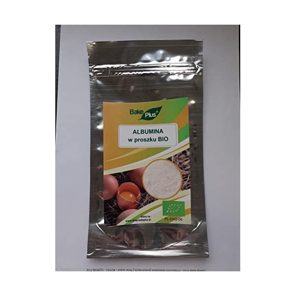Poudre de protéine BIO - Albumine ECOLOGIQUE 500 