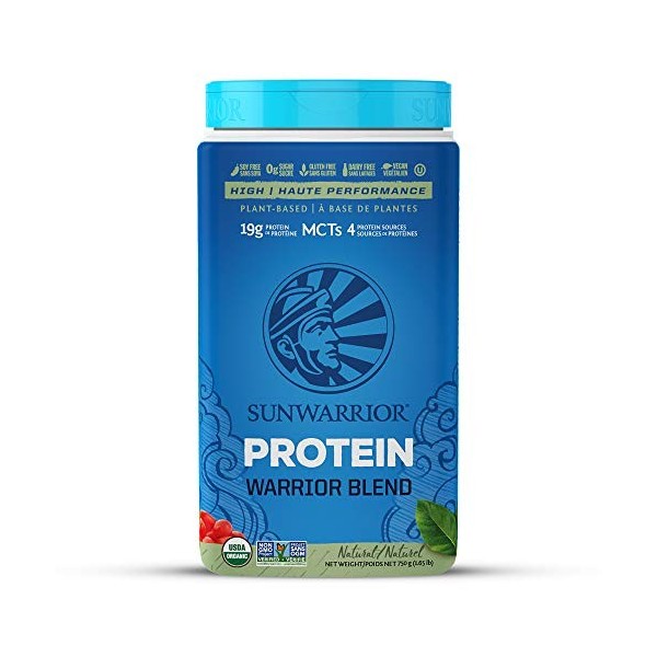 SUNWARRIOR Blend Protéine Vanille 3.0 375 g 1 Unité Protéines whey