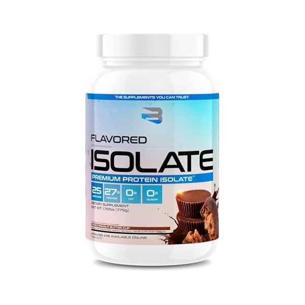 Believe Supplements Flavored Isolate Choco peanut butter cup 775 g