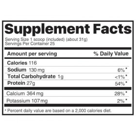 Believe Supplements Flavored Isolate Choco peanut butter cup 775 g