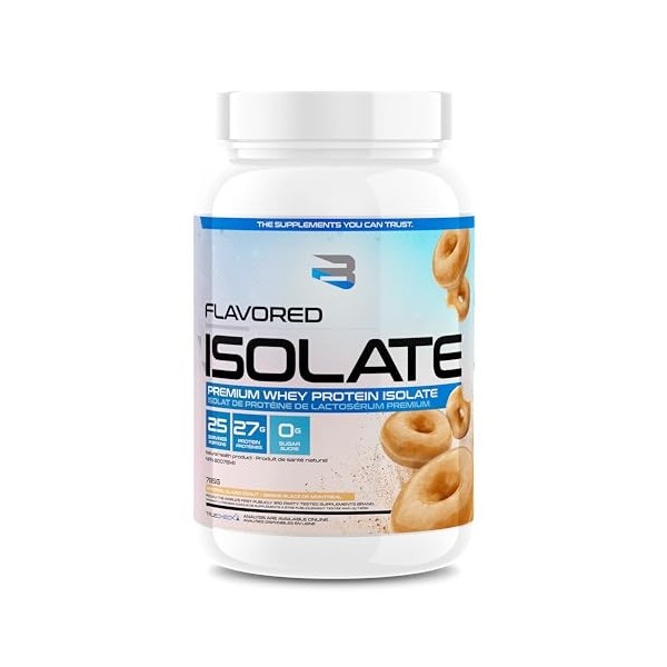 Believe Supplements Flavored Isolate Montreal Glazed Donut 775 g
