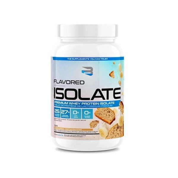 Believe Supplements Flavored Isolate Banana Bread 775 g