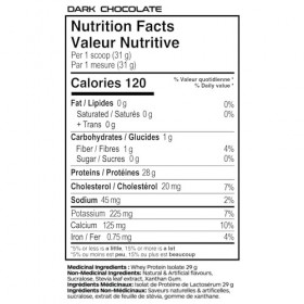 Believe Supplements Flavored Isolate Dark Chocolate 775 g