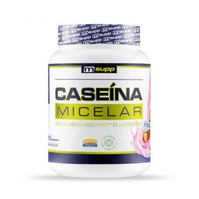 MM Supplements - Caséine micellaire - 1 kg - Saveur fraise - Protéine de caséine - Augmentation de la masse musculaire - Libé