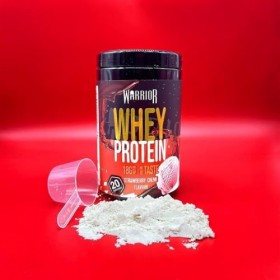 Poudre protéinée Warrior Whey 500 g jusqu’à 36 g par portion - Goût délicieux et riche en acides aminés - 20 portions Crèm Pr...