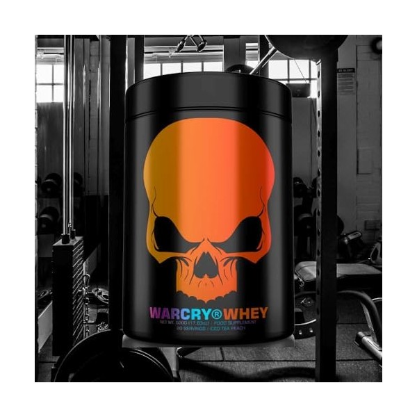 Genius Nutrition WARCRY Clear Whey 500g Thé aux pêches - Protéines - Protéines claires