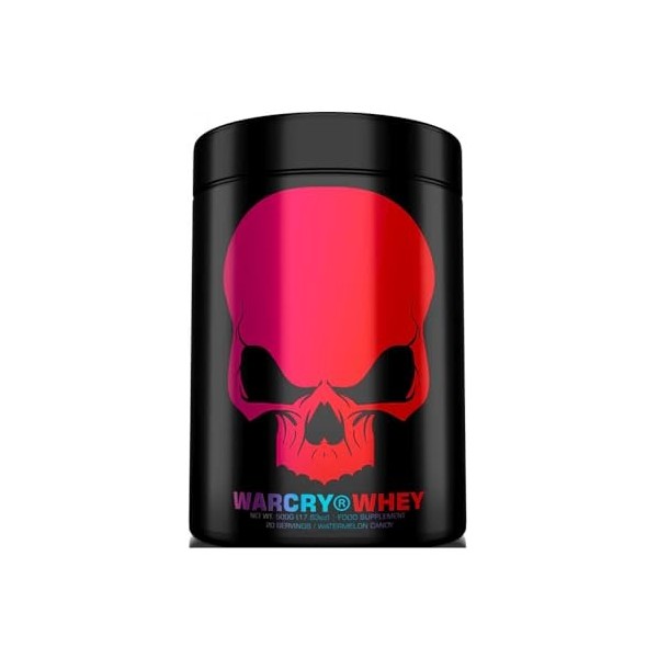 Genius Nutrition WARCRY Clear Whey 500g Thé aux pêches - Protéines - Protéines claires