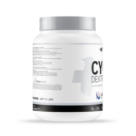 MM Supplements - Poudre Cyclo Dextrine - 1000 g - Cyclodextrine pour améliorer la résistance physique - Dextrine cyclique ave
