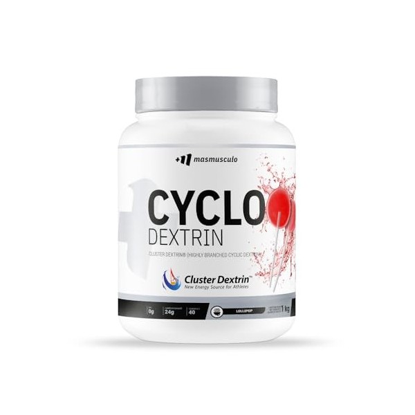 MM Supplements - Poudre Cyclo Dextrine - 1000 g - Cyclodextrine pour améliorer la résistance physique - Dextrine cyclique ave