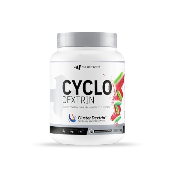 MM Supplements - Poudre Cyclo Dextrine - 1000 g - Cyclodextrine pour améliorer la résistance physique - Dextrine cyclique ave