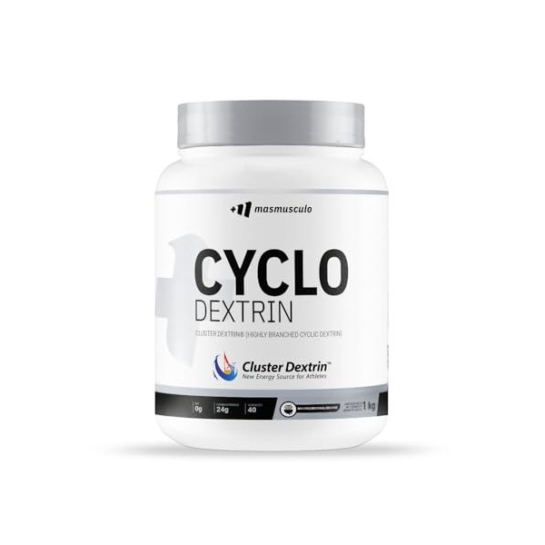 MM Supplements - Poudre Cyclo Dextrine - 1000 g - Cyclodextrine pour améliorer la résistance physique - Dextrine cyclique ave