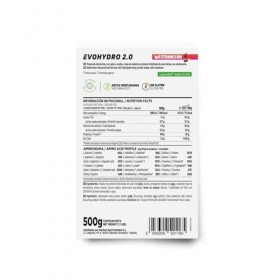 HSN Evohydro 2.0 Protéine sans lactose | Saveur pastèque 500 g - 17 prises par paquet | isolat de protéines hydrolysées de la