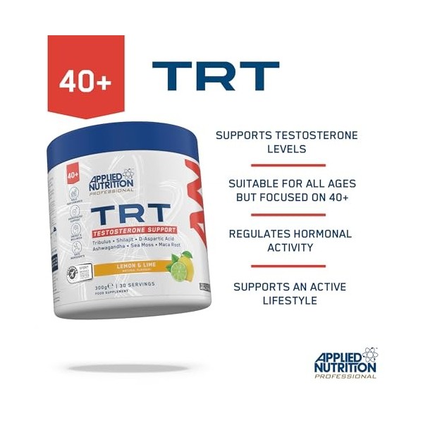 Applied Nutrition Agewell 40+ TRT, Orange Burst - 300g Protéines whey