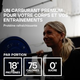 Bulk Clear Protein | Mélange de Whey & Collagène | 800 g | 40 portions | 18 g de protéines | 5 g de BCAA | Absorption rapide ...