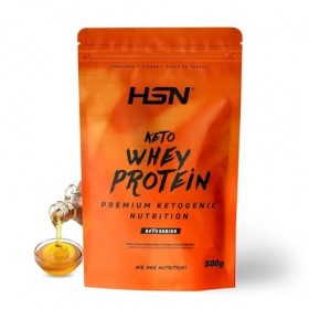 HSN Keto Whey Protein | Sirop dérable 500 g | Isolat de lactosérum CFM | Idéal régime cétogène avec MCT microencapsulé + enz ...