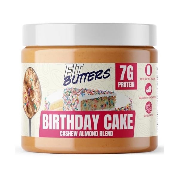 FIt Butters Gâteau danniversaire beurre damande de noix de cajou
