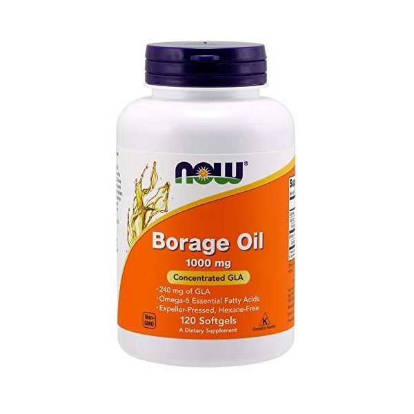 Huile de Bourrache 240mg, 120 Gels