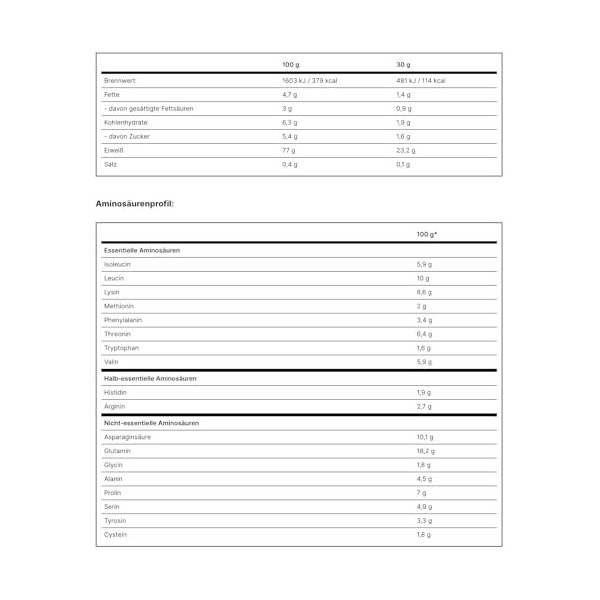 Vilgain Grass-Fed Multi Whey Protein - 77% concentré de lactosérum, isolat et caséine, agit immédiatement après lentraînemen ...