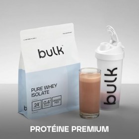 Bulk LIsolat De Whey en Poudre, Protéine, Chocolat Caramel, 1 kg