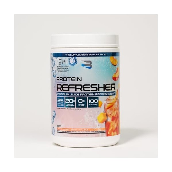 Believe Supplements Protein Refresher Peach Mango 656 g