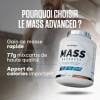 Superset Nutrition | Mass Advanced 2,5kg | Gainers | Top gainer pour une prise de masse rapide ! - Chocolate Caramel Peanut P...
