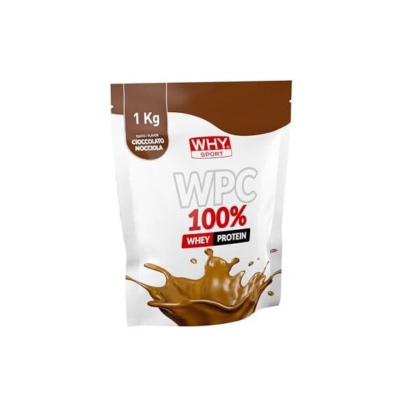 WHY SPORT WPC 100% WHEY PROTEIN 1 KG Choco Nut