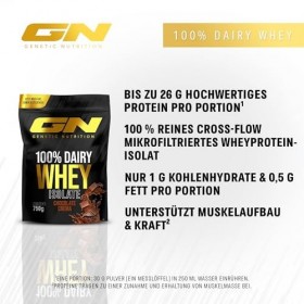 GN Laboratories 100% Dairy Isolate Microfiltered Whey Protein Isolate Protein Protein Shake protéiné Shake protéiné Bodybuild...