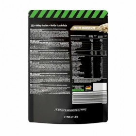Zec+ Whey Isolate 750g Chocolat blanc - Protéines - Isolat de protéines de lactosérum
