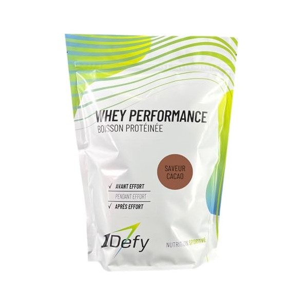 1Defy - Whey Performance - Whey française - Protéine en poudre - 750g - Citron
