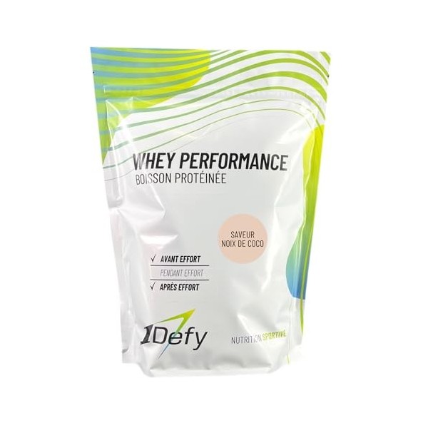 1Defy - Whey Performance - Whey française - Protéine en poudre - 750g - Citron