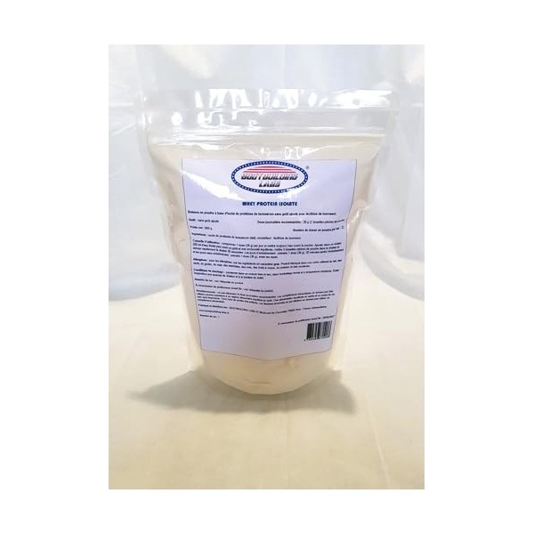 BODYBUILDING LABS Whey Protein Isolate sans arôme 800 g | 87% de protéines, contient du calcium, magnésium, phosphore, potass