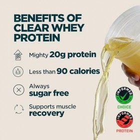 Myprotein Clear Whey Isolate - 20 portions fruit du dragon tropical 