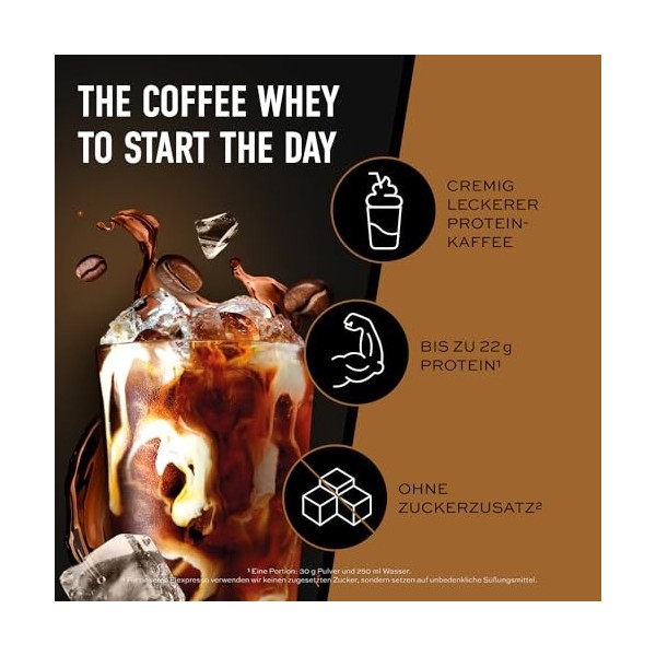 ESN Flexpresso Protein Coffee, café, 908 g, café protéiné crémeux contenant jusquà 22 g de protéines par portion - fabriqué ...