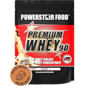 PREMIUM WHEY 90 -Isolat de CFM Whey à 51% & concentré de protéines de WHEY CFM à 49% - GOÛT SUPER - SOLUBILITÉ PARFAITE - 100