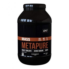 Metapure Whey Protéine Isolate Gainer, Chocolat Belge, 1815 g